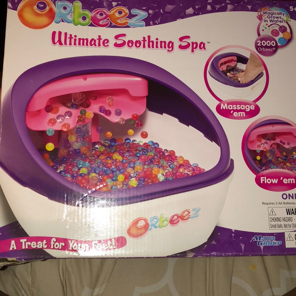 Orbeez foot spa